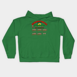 Gnome Christmas Countdown Kids Hoodie